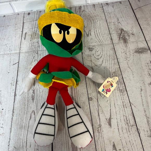 Marvin the Martian 13” Plush Stuffed Toy Looney Tunes Applause Vintage - Picture 1 of 9